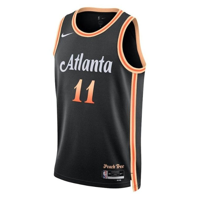 Atlanta Hawks -Trae Young  22/23  Unisex  NBA Jersey - City Edition - Black